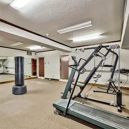 Workout room an spa